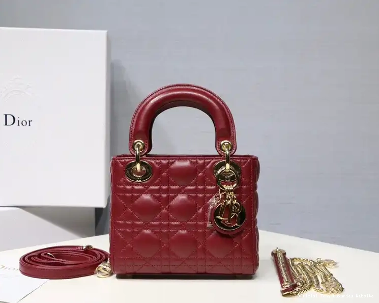 Mini Lambskin Lady diro With 0522